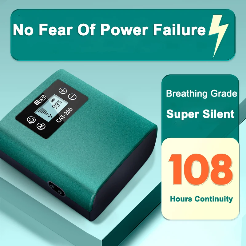 Fish Finder Battery - Ultra Silent Aquarium Aerator Lithium Battery