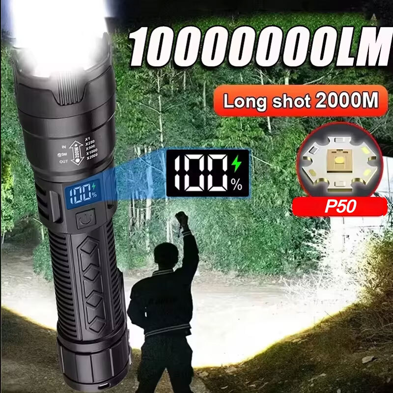 High Strong Power Led Flashlig - Fishing Light review and price