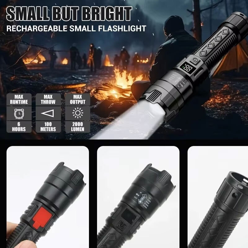 High Strong Power Led Flashlig - Fishing Light review and price