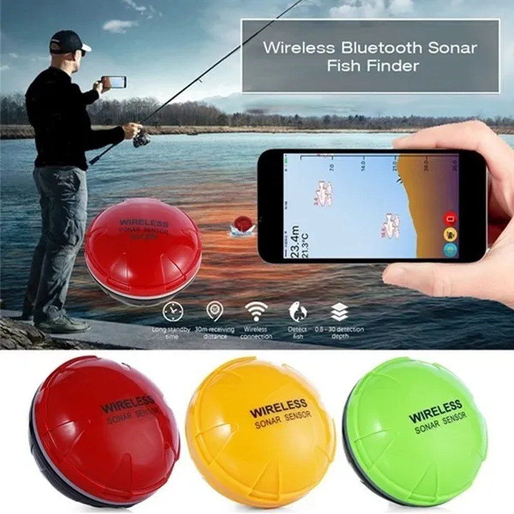 PUPOPAN 100M Brand New Smart P - Fish Finder Transducer review and price