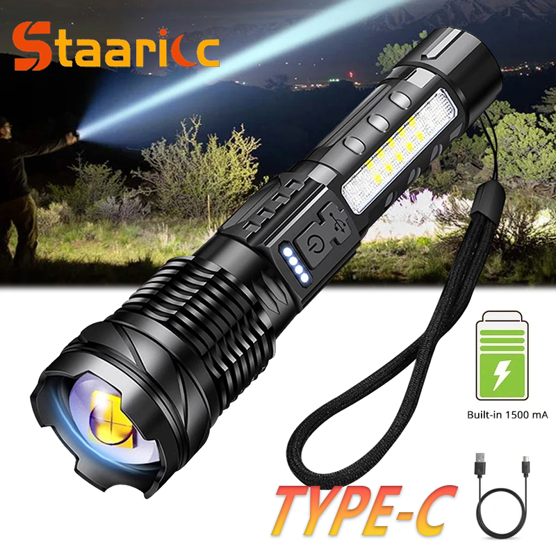 Powerful XHP50 LED Flashlight  - Fishing Light review and price