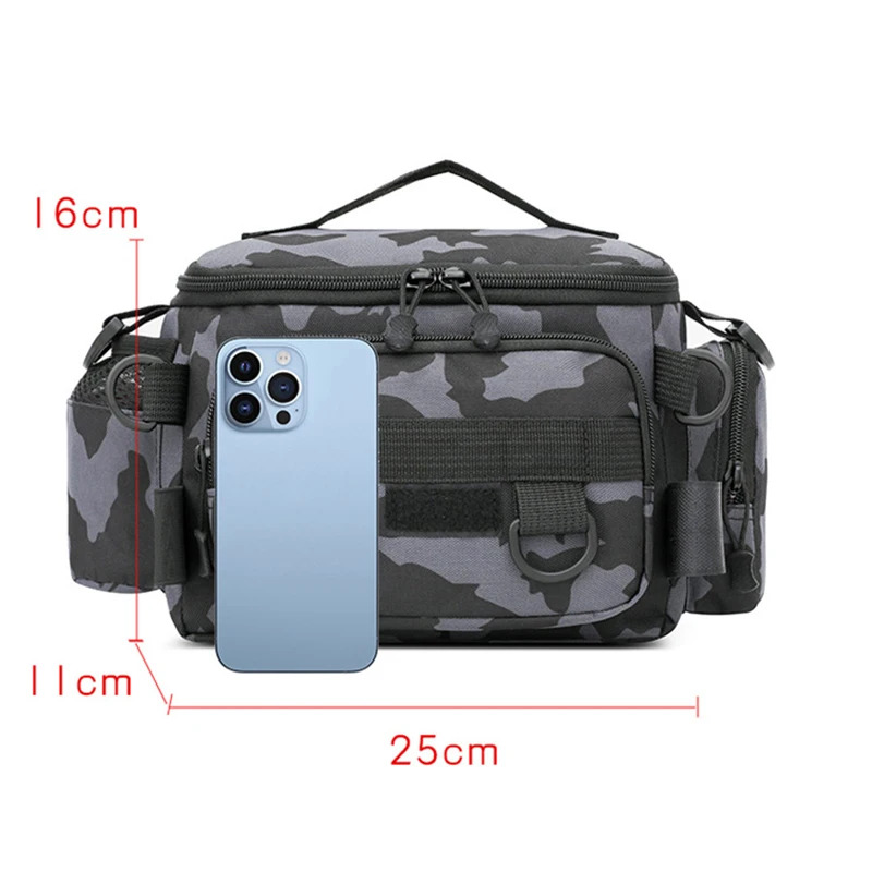 Black Fishing Tackle Shoulder  - Fish Finder Case review and price