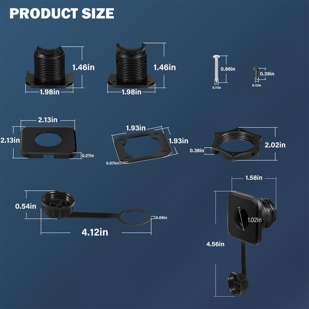 LiveScope™Bulkhead Connector K - Fish Finder Transducer review and price