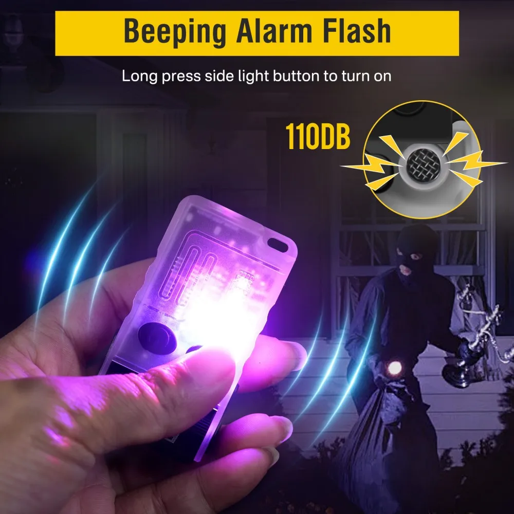 BORUiT V20 Buzzer EDC LED Keyc - Fishing Light review and price