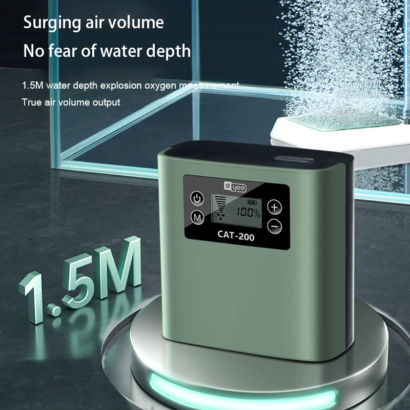 Ultra Silent Aquarium Aerator  - Fish Finder Battery review and price