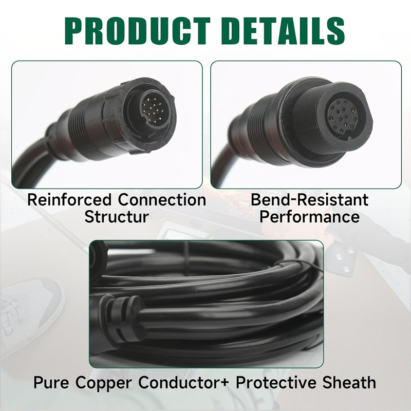 Fish Finders Adapter Cable 14  - Fish Finder Transducer review and price